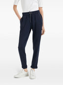 Brunello Cucinelli Baumwolle und Seidenhose