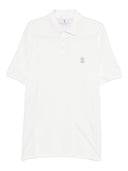 Brunello Cucinelli Logo Cotton Polo Shirt