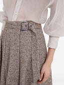Brunello Cucinelli Wool Skirt