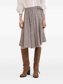 Brunello Cucinelli Wool Skirt