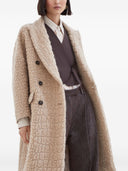 Brunello Cucinelli Wolle Doppelbrustmantel