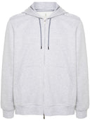 Brunello Cucinelli Cotton Blend Zipped Hoodie