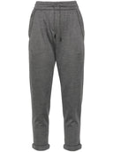 Brunello Cucinelli Cotton And Silk Blend Trousers