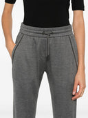 Brunello Cucinelli Cotton And Silk Blend Trousers