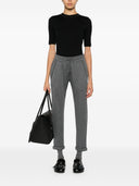 Brunello Cucinelli Cotton And Silk Blend Trousers
