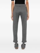 Brunello Cucinelli Cotton And Silk Blend Trousers