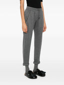 Brunello Cucinelli Cotton And Silk Blend Trousers