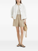 Brunello Cucinelli Cotton Jersey T Shirt With Shiny Details
