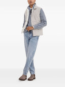 Brunello Cucinelli Leder Down Weste