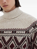 Brunello Cucinelli Wool And Silk Turtle Neck Jumper