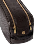 Brunello Cucinelli Leather Wash Bag