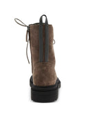 Brunello Cucinelli Suede Combat Boot