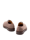 Brunello Cucinelli Suede Leather Lace Up Shoes