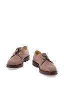Brunello Cucinelli Suede Leather Lace Up Shoes