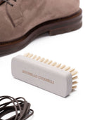 Brunello Cucinelli Suede Leather Lace Up Shoes