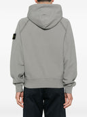 Stone Island Logo Cotton Hoodie