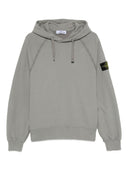 Stone Island Logo Cotton Hoodie