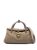 Zanellato Dotta Jones Small Suede Leather Handbag