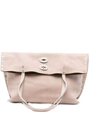 Zanellato A'spasso Jones Suede Leather Handbag