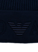 Emporio Armani Logo Wool Beanie