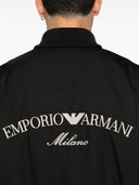 Emporio Armani Logo Nylon Bomber Jacket