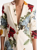 Alice + Olivia Breann Linen Blend Jacket