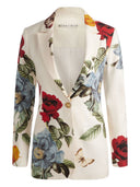 Alice + Olivia Breann Linen Blend Jacket