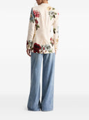 Alice + Olivia Breann Linen Blend Jacket
