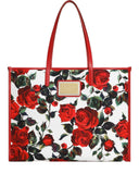 Dolce & Gabbana Large Canvas Tote Bag