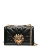 Dolce & Gabbana Devotion Medium Leather Shoulder Bag
