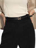 Max Mara lederen riem