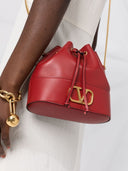 Valentino Garavani V Logo Signature Leather Mini Bag
