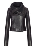 Rick Owens Leather Biker Jacket