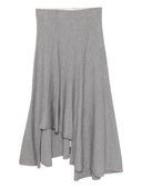 Khaite Miranda Wool Midi Skirt