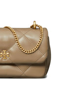 Tory Burch Kira Diamond Mini Lederen schoudertas