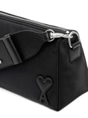 Ami Paris Nylon And Canvas Mini Bag