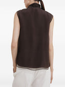 Brunello Cucinelli Silk Tank Top