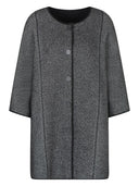 Emporio Armani羊毛Midi外套