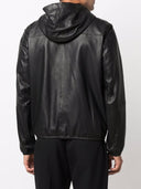 Emporio Armani Zipped Leather Jacket