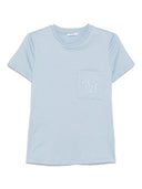 Max Mara Cotton T -skjorte med logo