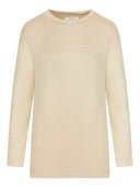 Max Mara Pure Crewneck Cotton Sweatshirt