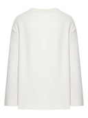 Max Mara Pure Crewneck Cotton Sweatshirt