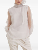 Brunello Cucinelli Silk Blus