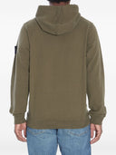 Stone Island Logo Cotton Hoodie