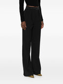Elisabetta Franchi Flared Leg Trousers