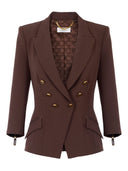 Elisabetta Franchi Single Breasted Jacket