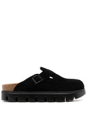 Birkenstock Boston Chunky Suede Leather Slippers
