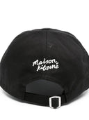 Maison Kitsune' Fox Head Cotton Baseball Cap