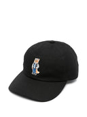Maison Kitsune' Dressed Fox Cotton Baseball Cap
