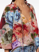 Alice + Olivia Norah Cotton Blouse